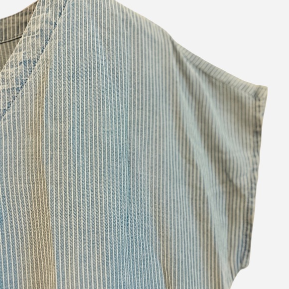 ✨SOLD✨ J.JILL Lake Port Striped A-Line Tencel Lyocell Midi Dress NWT - Size SP - Picture 6 of 12